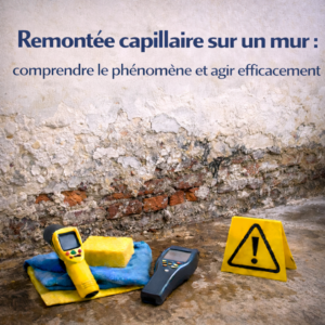 humiditi - Remontée capillaire sur un mur